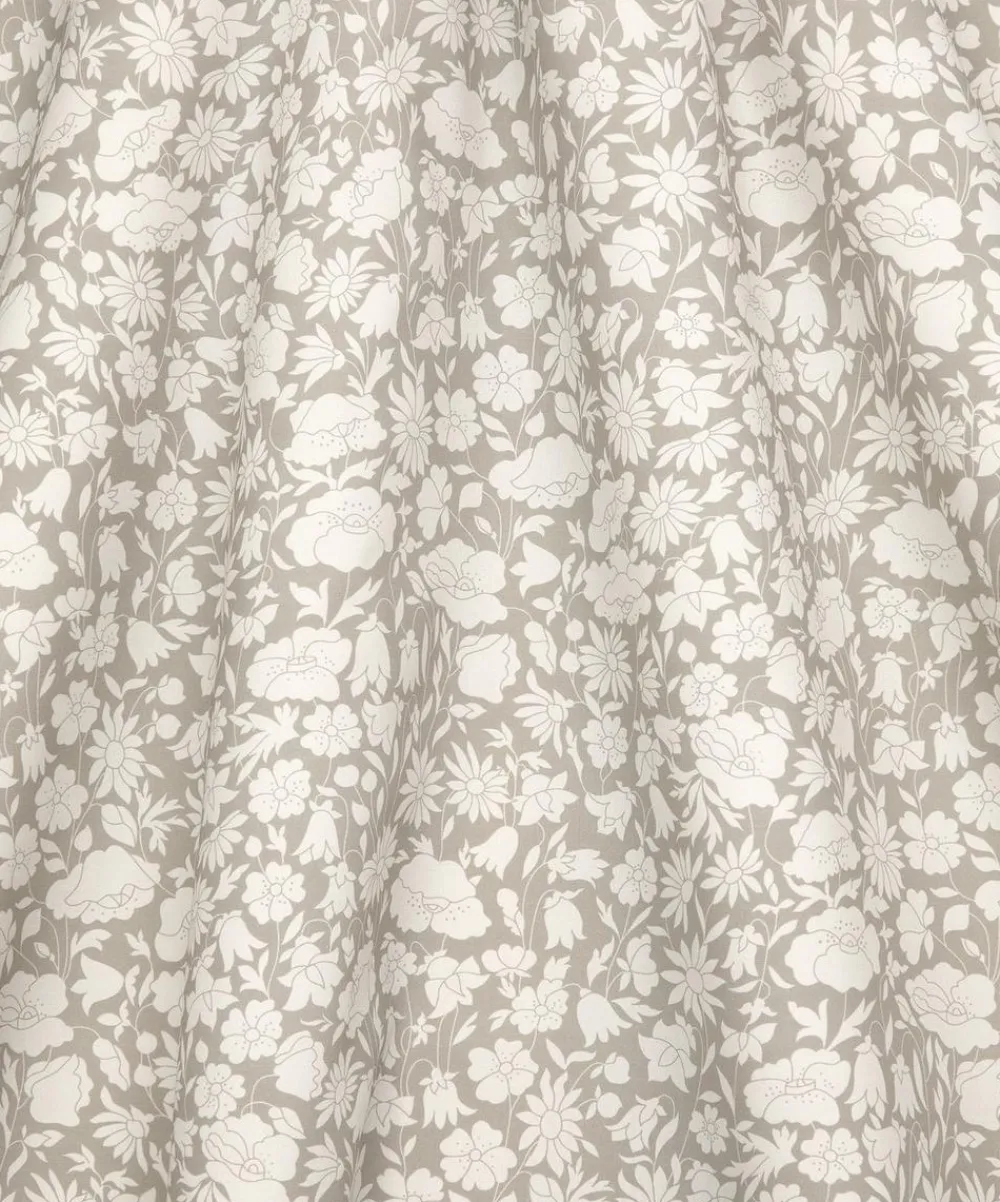 Liberty Interiors Furnishing Fabrics^Poppy Grace Cotton in Flax
