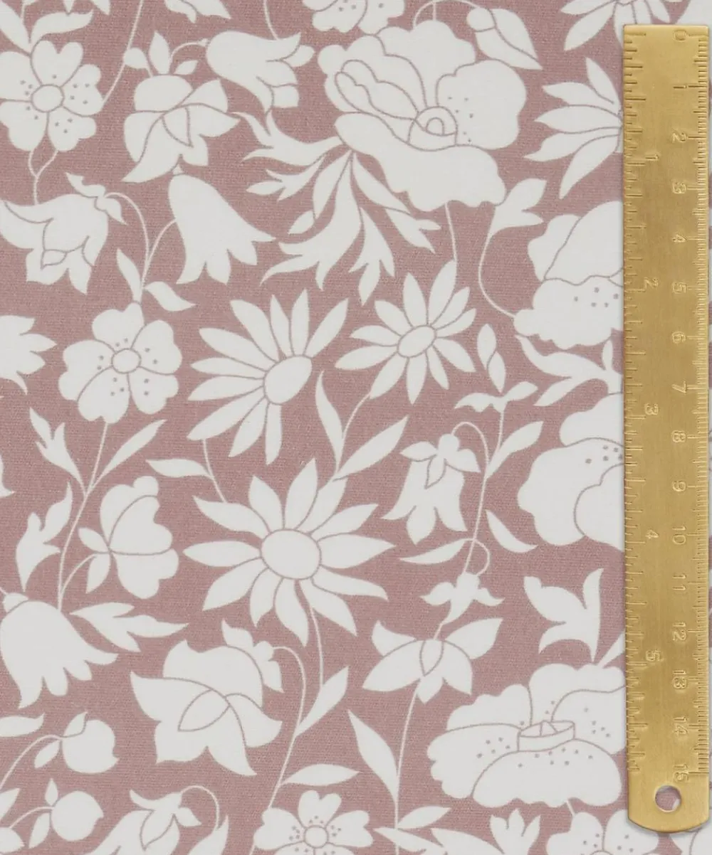 Liberty Interiors Furnishing Fabrics^Poppy Grace Cotton in Slipper
