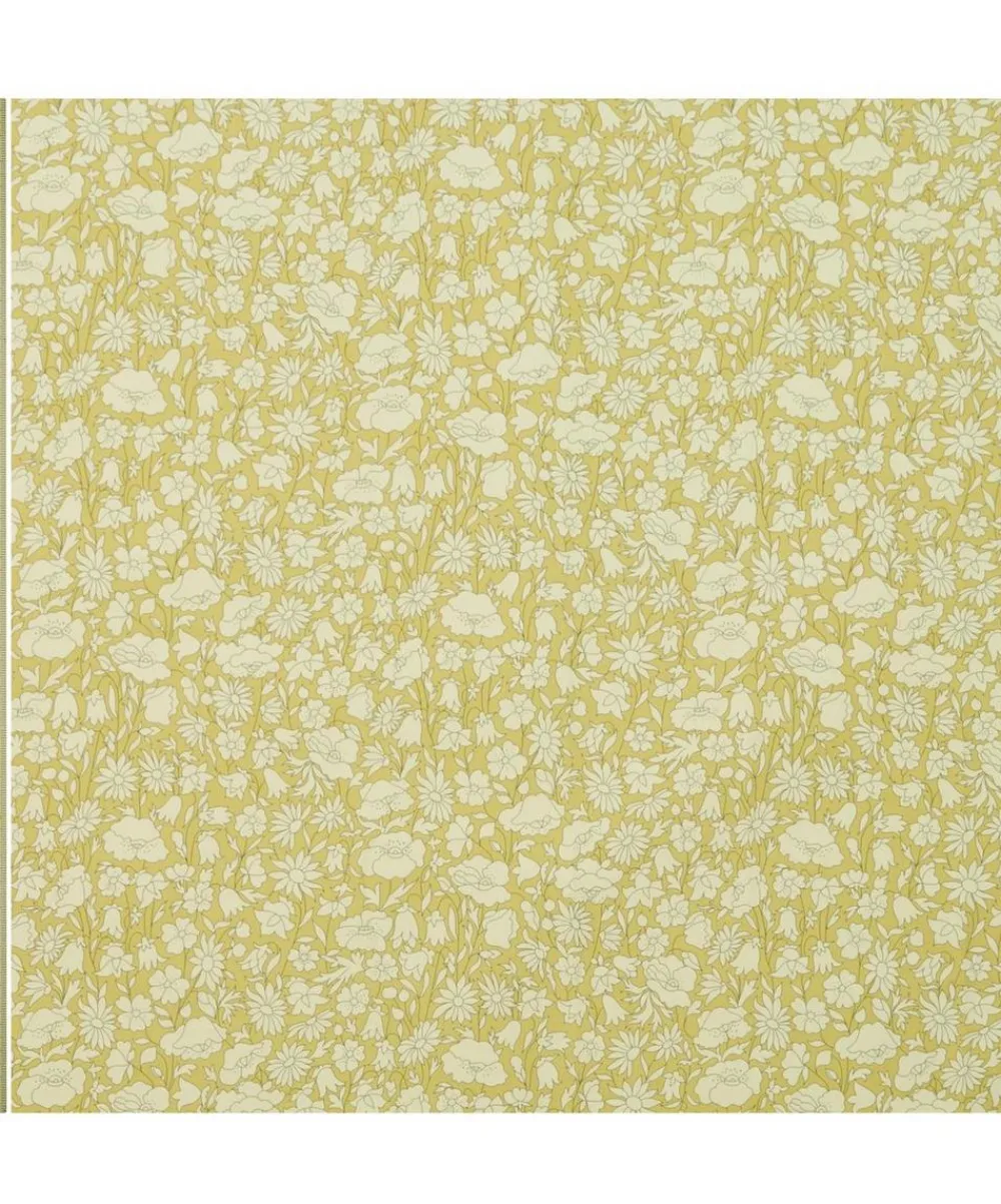 Liberty Interiors Furnishing Fabrics^Poppy Meadow Landsdowne Linen in Fennel