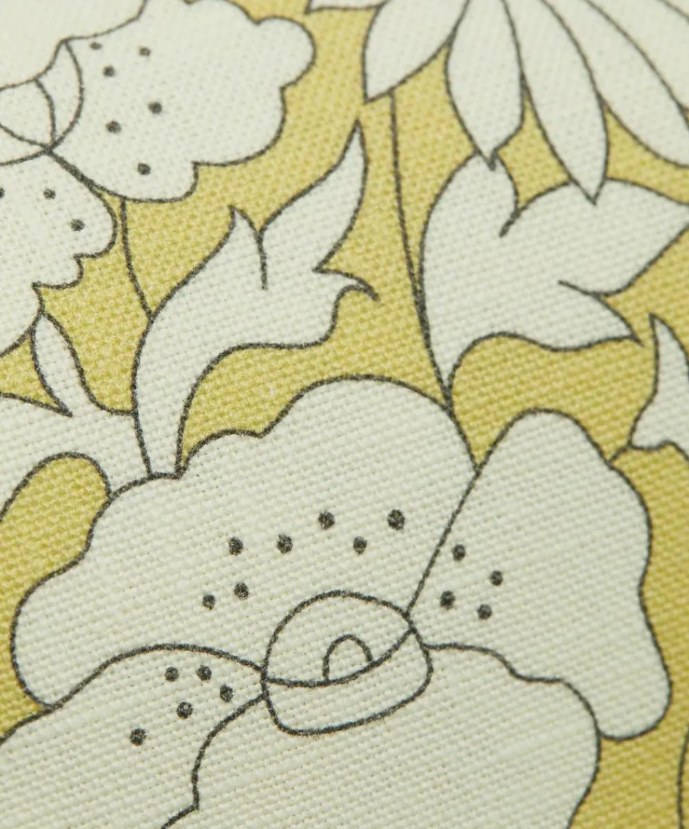 Liberty Interiors Furnishing Fabrics^Poppy Meadow Landsdowne Linen in Fennel