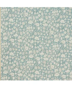 Liberty Interiors Furnishing Fabrics^Poppy Meadow Landsdowne Linen in Lichen