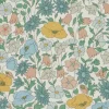 Liberty Interiors Furnishing Fabrics^Poppy Meadowfield Cotton in Lichen