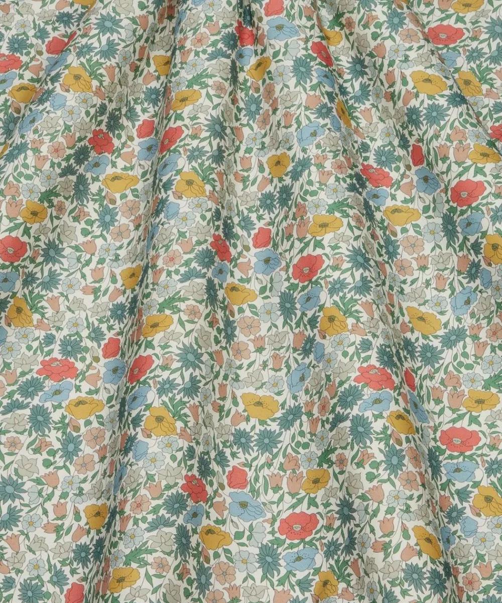 Liberty Interiors Furnishing Fabrics^Poppy Meadowfield Cotton in Lichen
