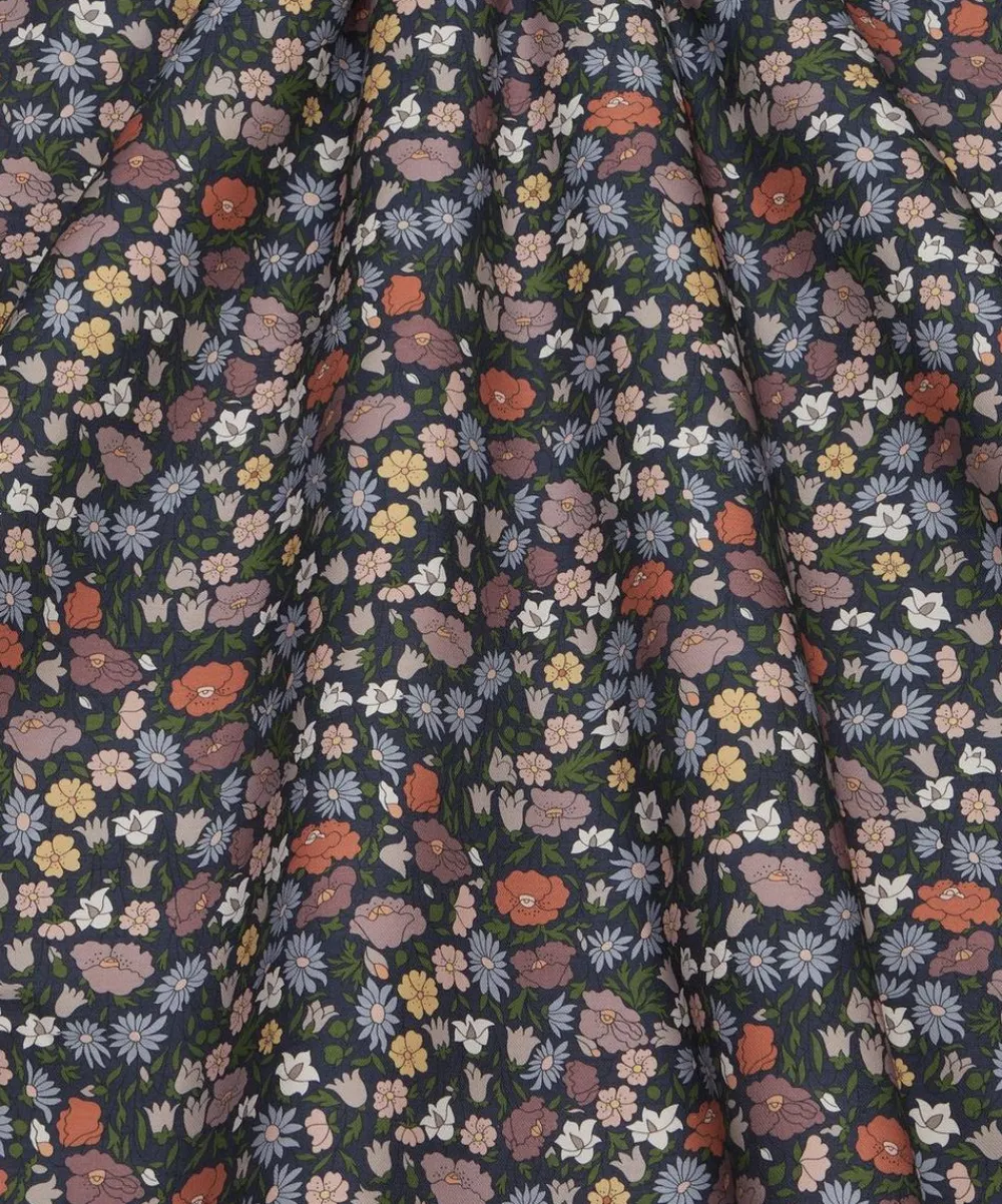 Liberty Interiors Furnishing Fabrics^Poppy Meadowfield Cotton in Dragonfly