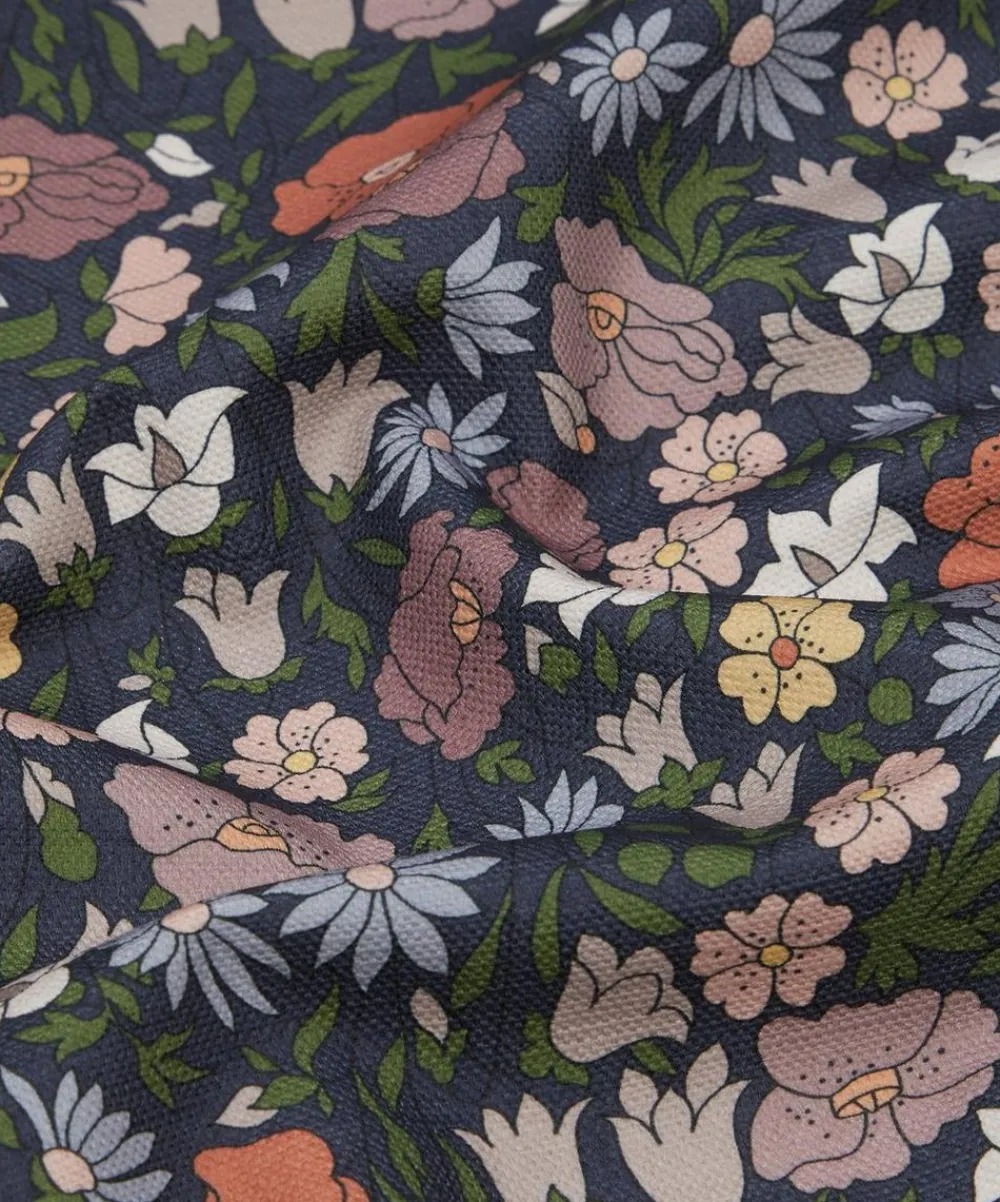 Liberty Interiors Furnishing Fabrics^Poppy Meadowfield Cotton in Dragonfly