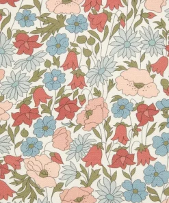 Liberty Interiors Furnishing Fabrics^Poppy Meadowfield Cotton in Lacquer