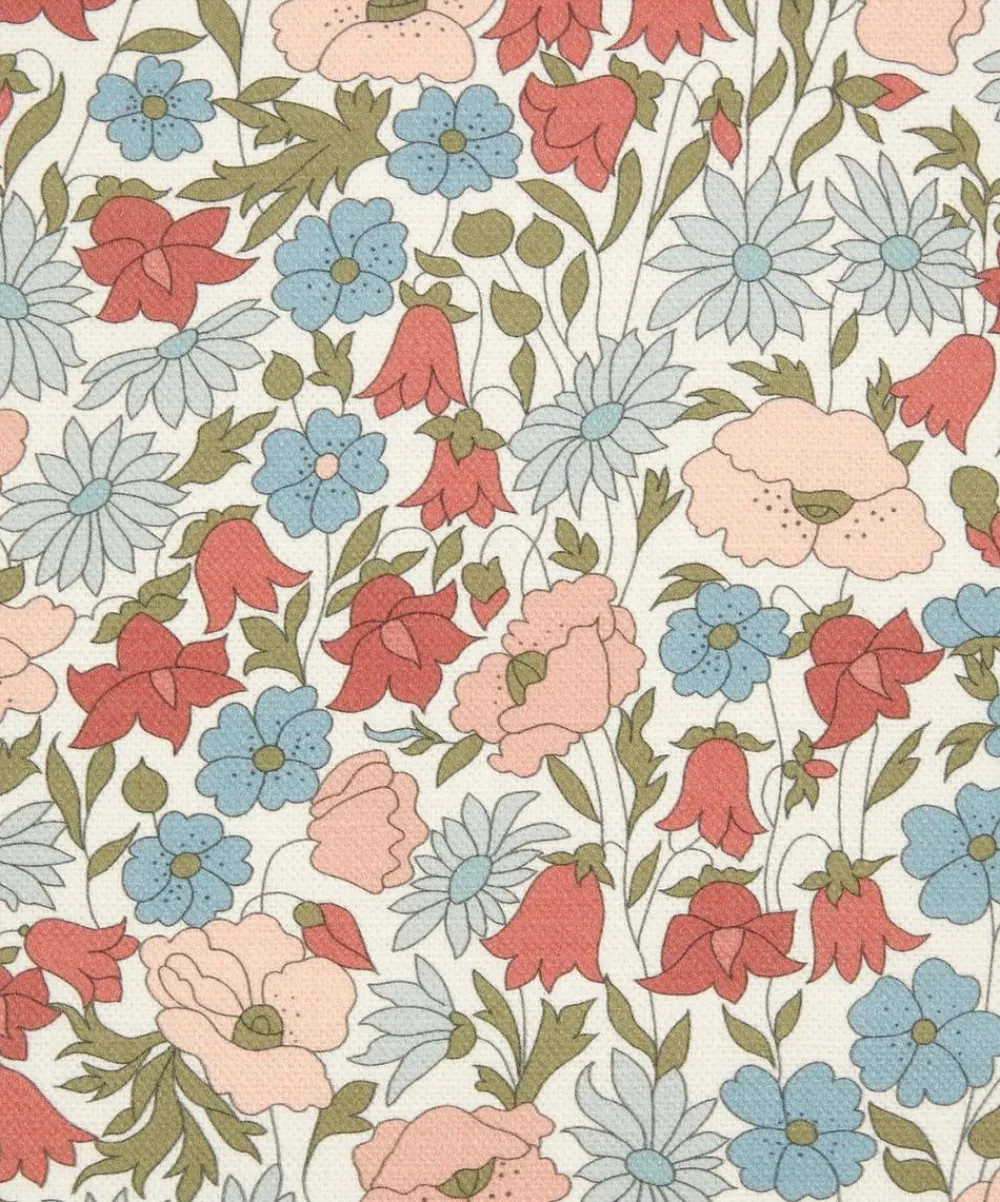 Liberty Interiors Furnishing Fabrics^Poppy Meadowfield Cotton in Lacquer