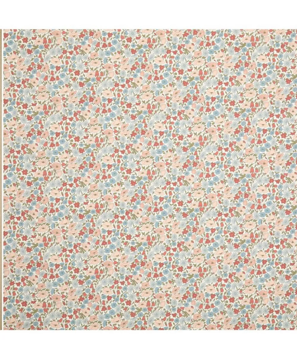Liberty Interiors Furnishing Fabrics^Poppy Meadowfield Cotton in Lacquer