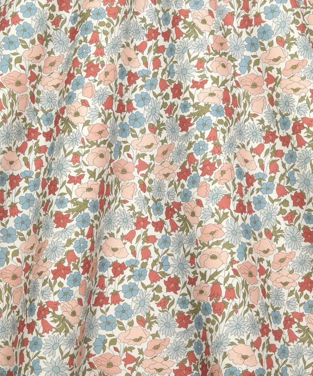 Liberty Interiors Furnishing Fabrics^Poppy Meadowfield Cotton in Lacquer
