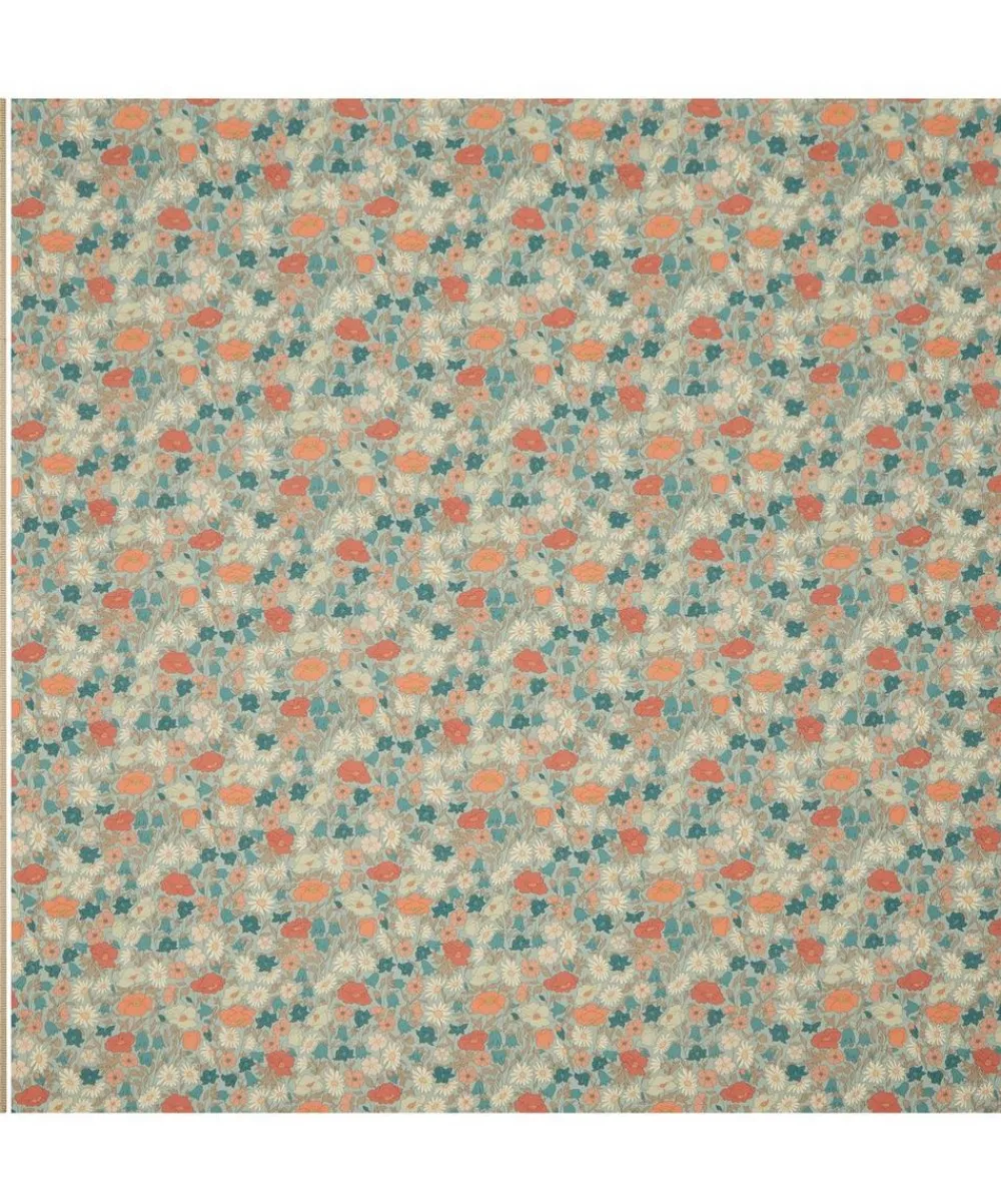 Liberty Interiors Furnishing Fabrics^Poppy Meadowfield Cotton in Bullfinch