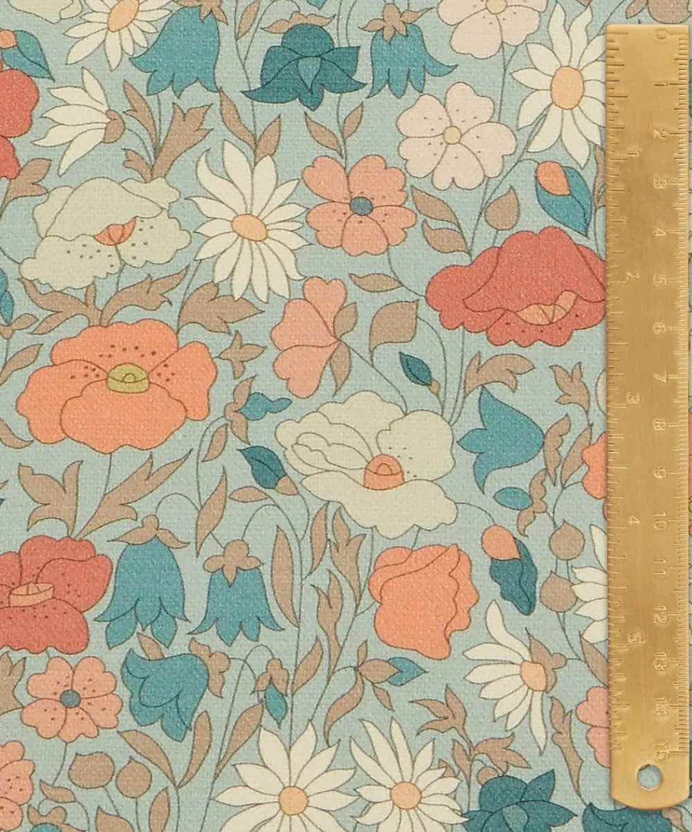 Liberty Interiors Furnishing Fabrics^Poppy Meadowfield Cotton in Bullfinch
