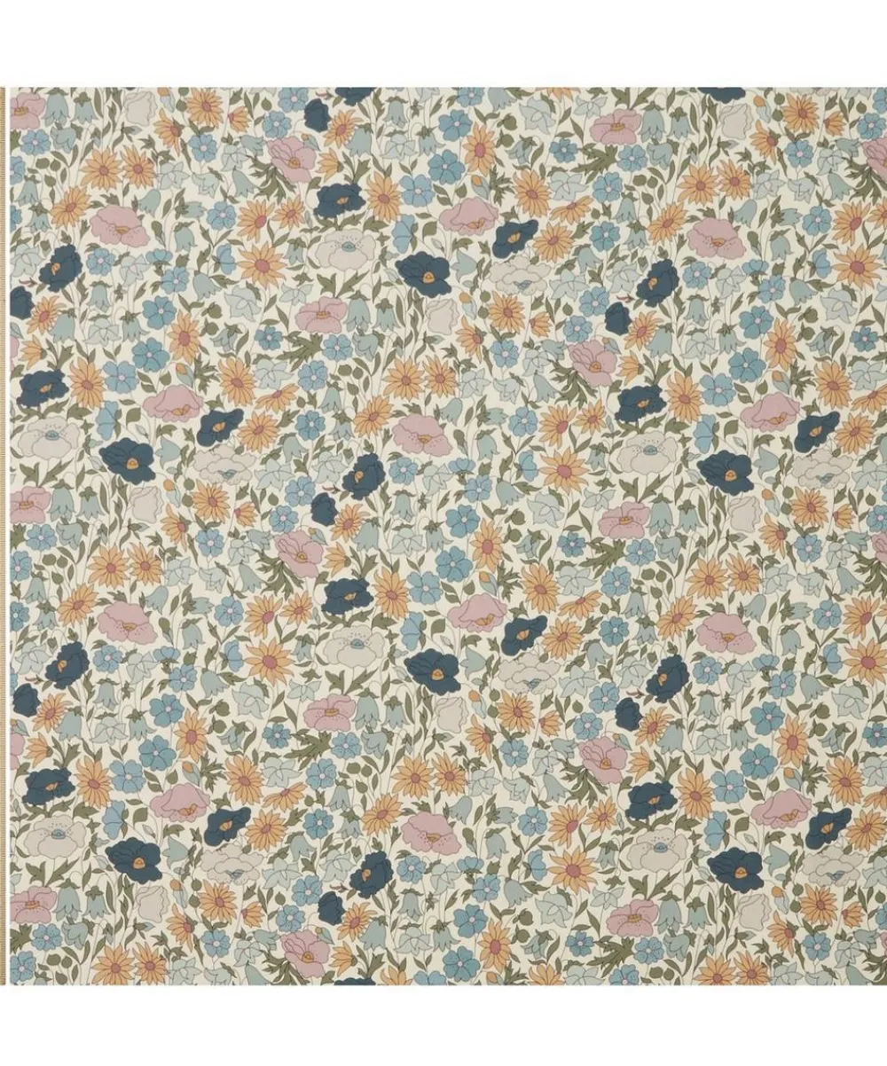 Liberty Interiors Furnishing Fabrics^Poppy Meadowfield Landsdowne Linen in Lichen