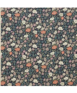 Liberty Interiors Furnishing Fabrics^Poppy Meadowfield Landsdowne Linen in Pewter
