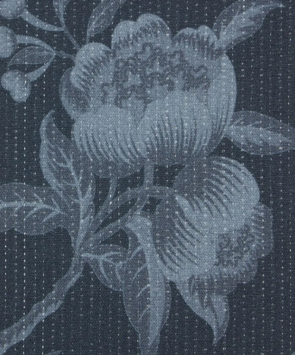 Liberty Interiors Furnishing Fabrics^Porcelain Flower in Ink