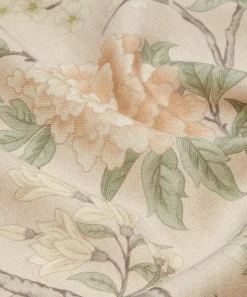 Liberty Interiors Furnishing Fabrics^Porcelain Trail Guro Linen in Ointment
