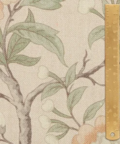 Liberty Interiors Furnishing Fabrics^Porcelain Trail Guro Linen in Ointment