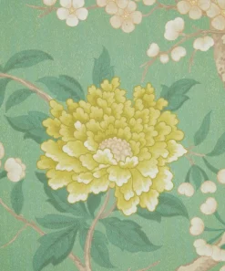 Liberty Interiors Wallpaper|Wallpaper^Porcelain Trail in Jade