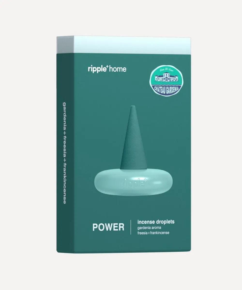 Ripple Candles & Candle Holders|Wellness^POWER Gardenia Incense Droplets