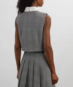 Self-Portrait Tops^Prince of Wales Check Top