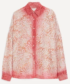Dries Van Noten Tops^Printed Silk Shirt