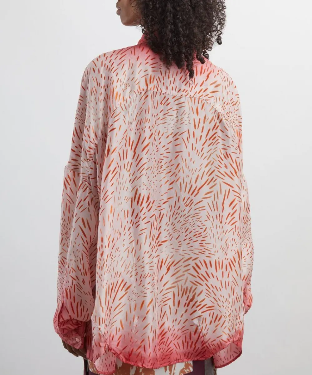 Dries Van Noten Tops^Printed Silk Shirt