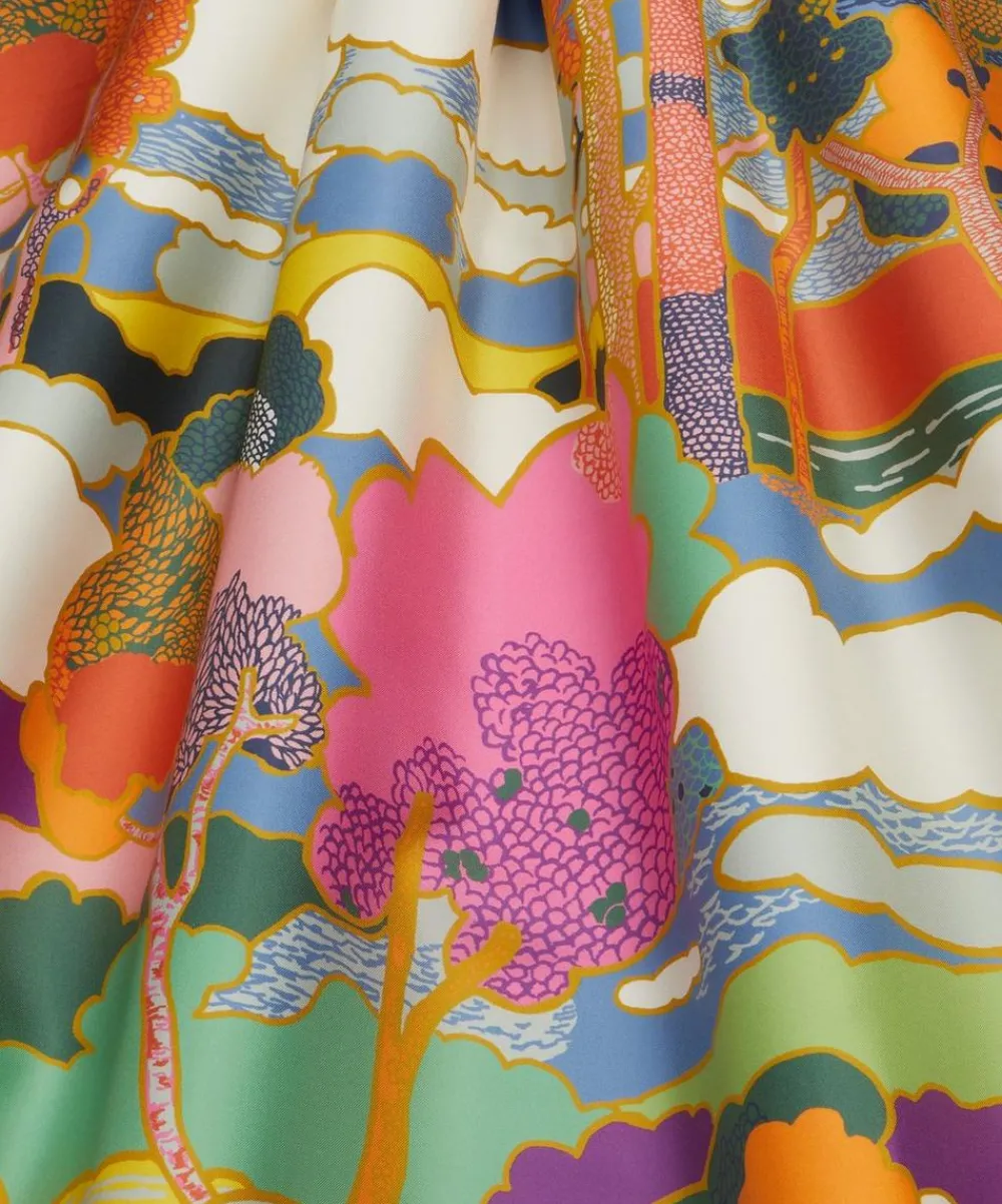 Liberty Fabrics Classic Silks|Silk Satin^Prospect Place Silk Satin