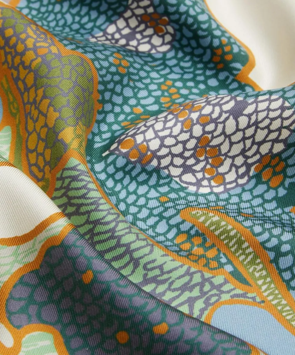 Liberty Fabrics Monument Twill|Classic Silks^Prospect Place Silk Twill