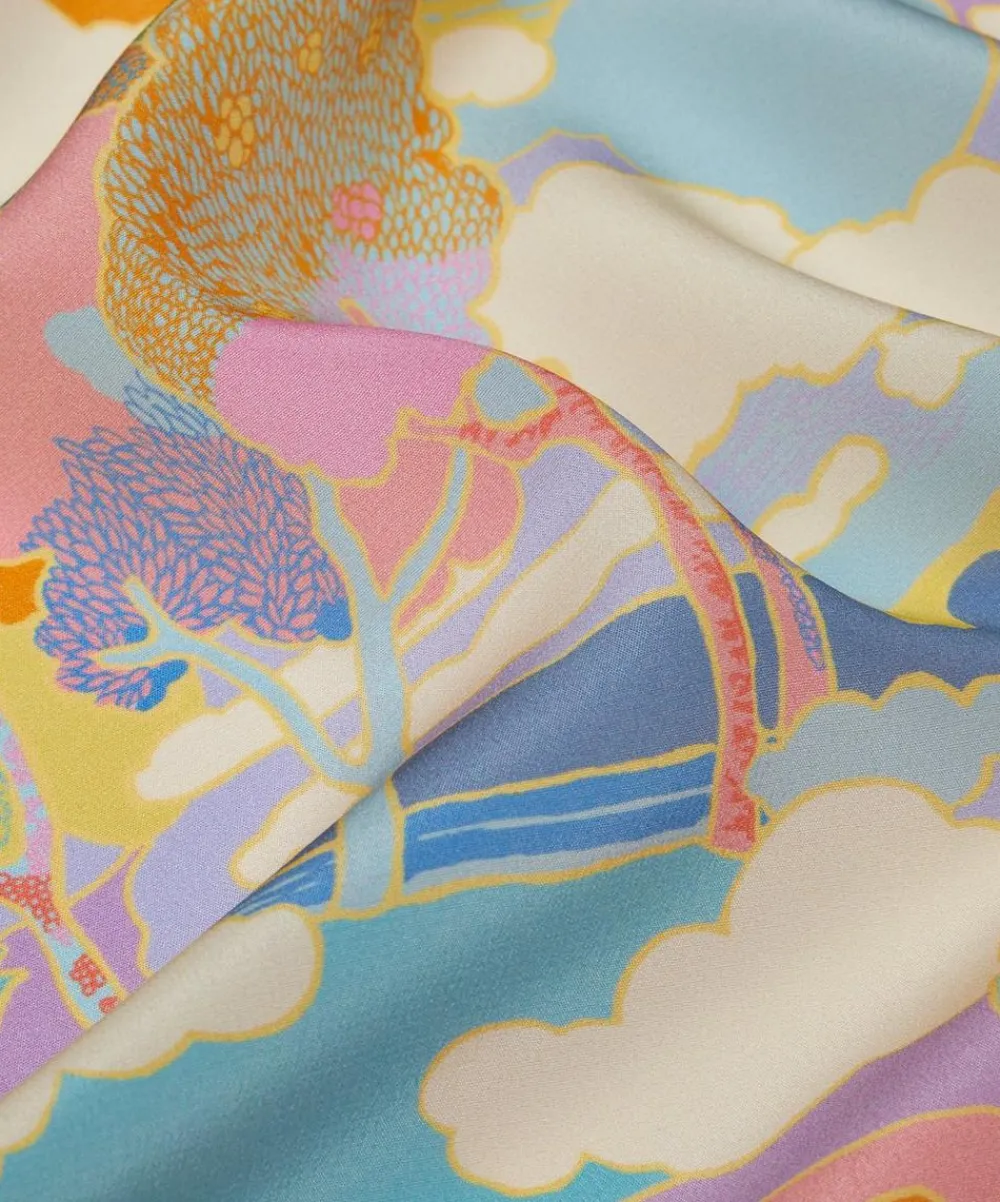 Liberty Fabrics Classic Silks|Crepe De Chine^Prospect Road Crepe de Chine