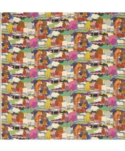 Liberty Fabrics Classic Silks|Crepe De Chine^Prospect Road Crepe de Chine