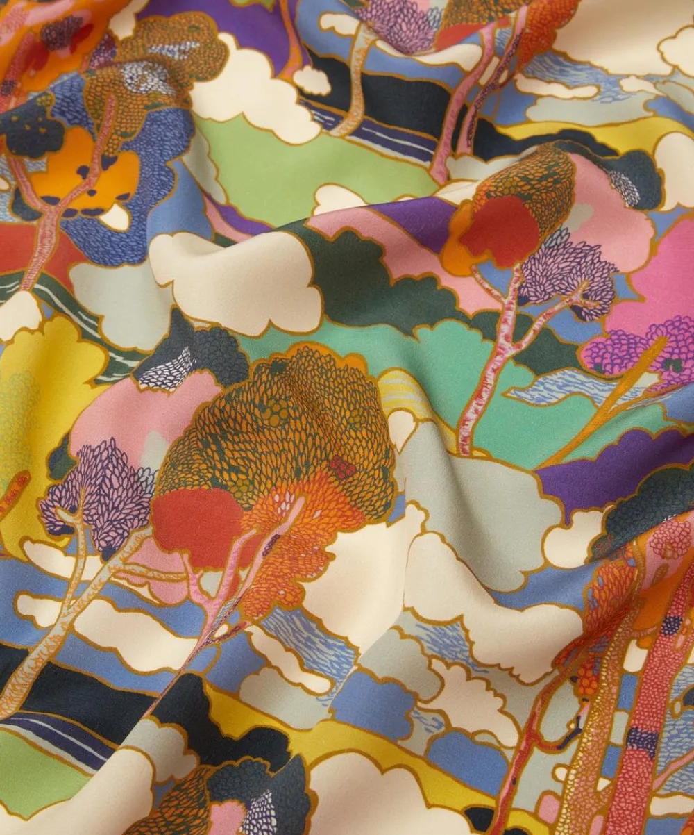 Liberty Fabrics Classic Silks|Crepe De Chine^Prospect Road Crepe de Chine