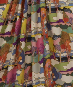 Liberty Fabrics Silk Satin|Classic Tana Lawn^Prospect Road Silk Satin
