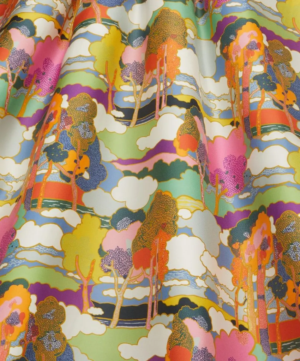 Liberty Fabrics Monument Twill|Classic Silks^Prospect Road Silk Twill