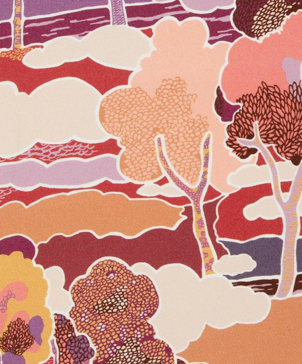 Liberty Fabrics Monument Twill|Classic Silks^Prospect Road Silk Twill