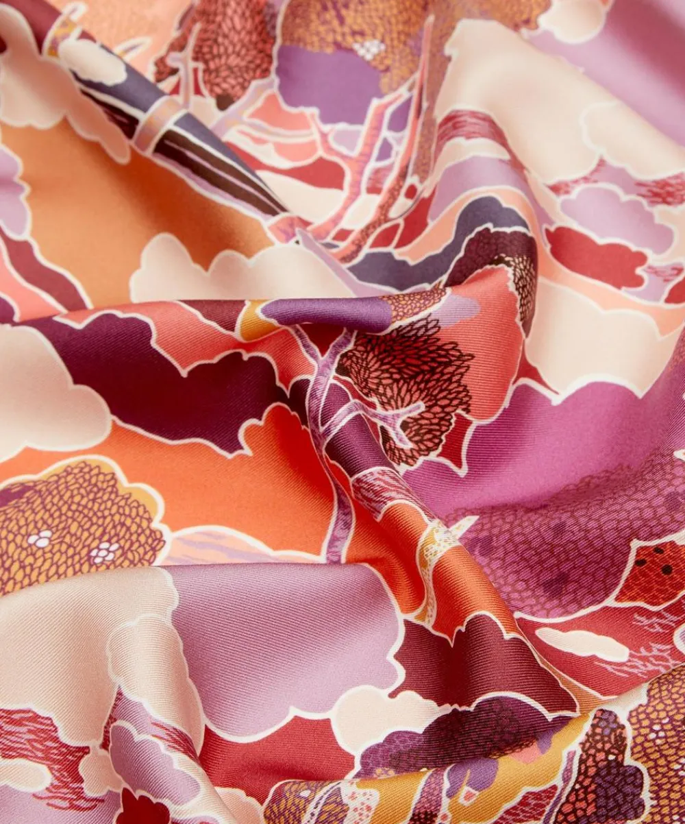 Liberty Fabrics Monument Twill|Classic Silks^Prospect Road Silk Twill