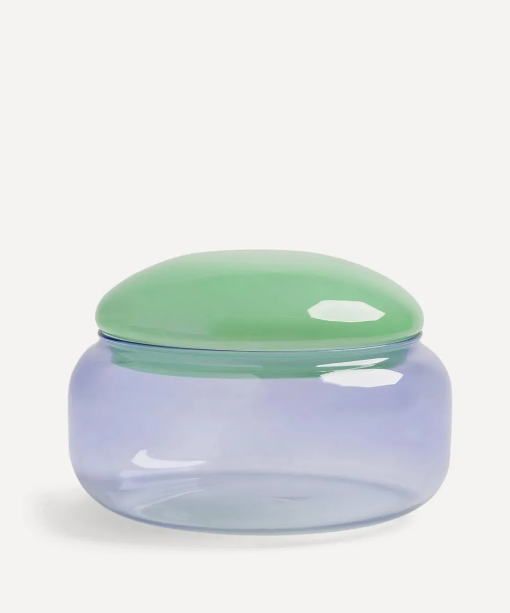 &Klevering Glass & Drinksware^Puffy Lilac Jar