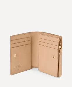 Loewe Travel Accessories^Puzzle Compact Ghost Leather Wallet