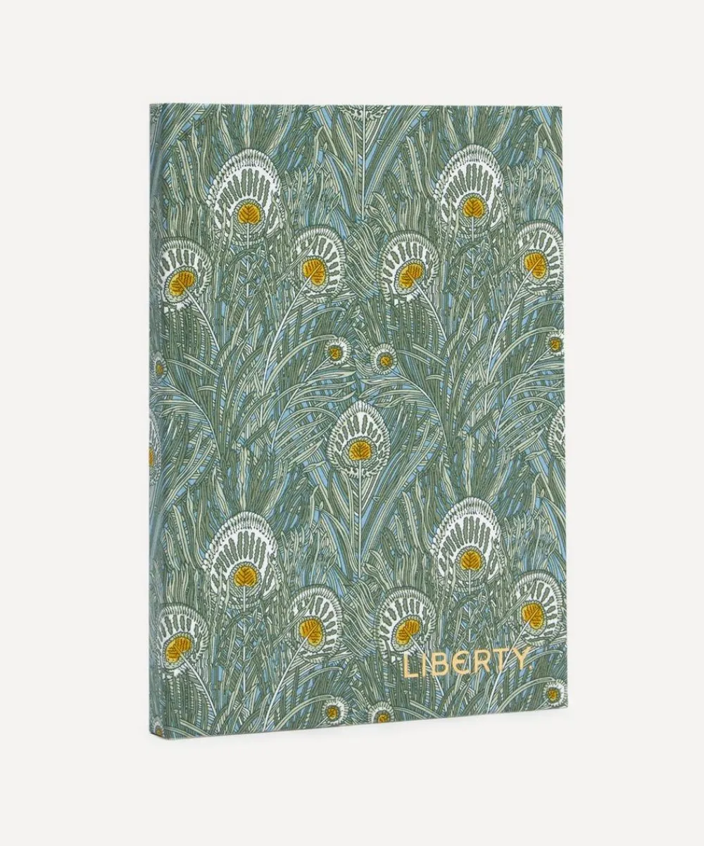 Liberty Stationery And Games^Queen Hera Print Cotton A5 Notebook
