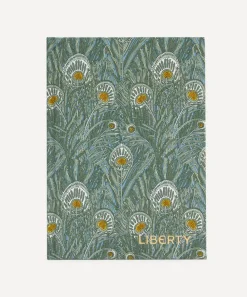 Liberty Stationery And Games^Queen Hera Print Cotton A5 Lined Notebook