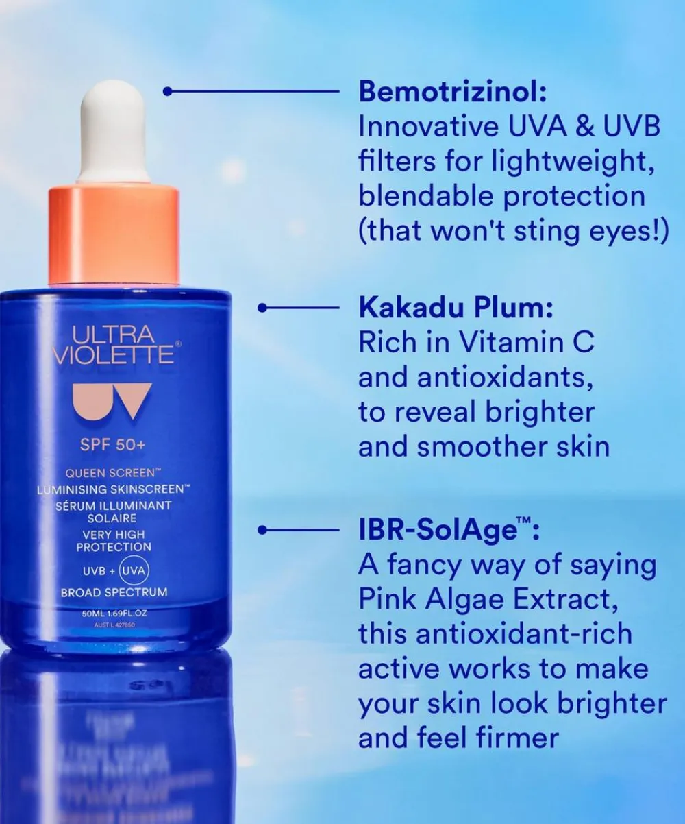 Ultra Violette Spf Skincare^Queen Screen SPF 50+ Luminising SKINSCREEN™ 50ml