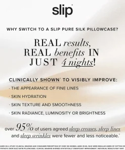 Slip Wellness^Queen Silk Petal Pillowcase
