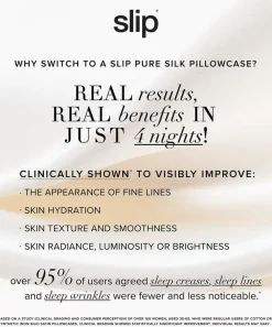Slip Wellness^Queen Silk Seabreeze Pillowcase