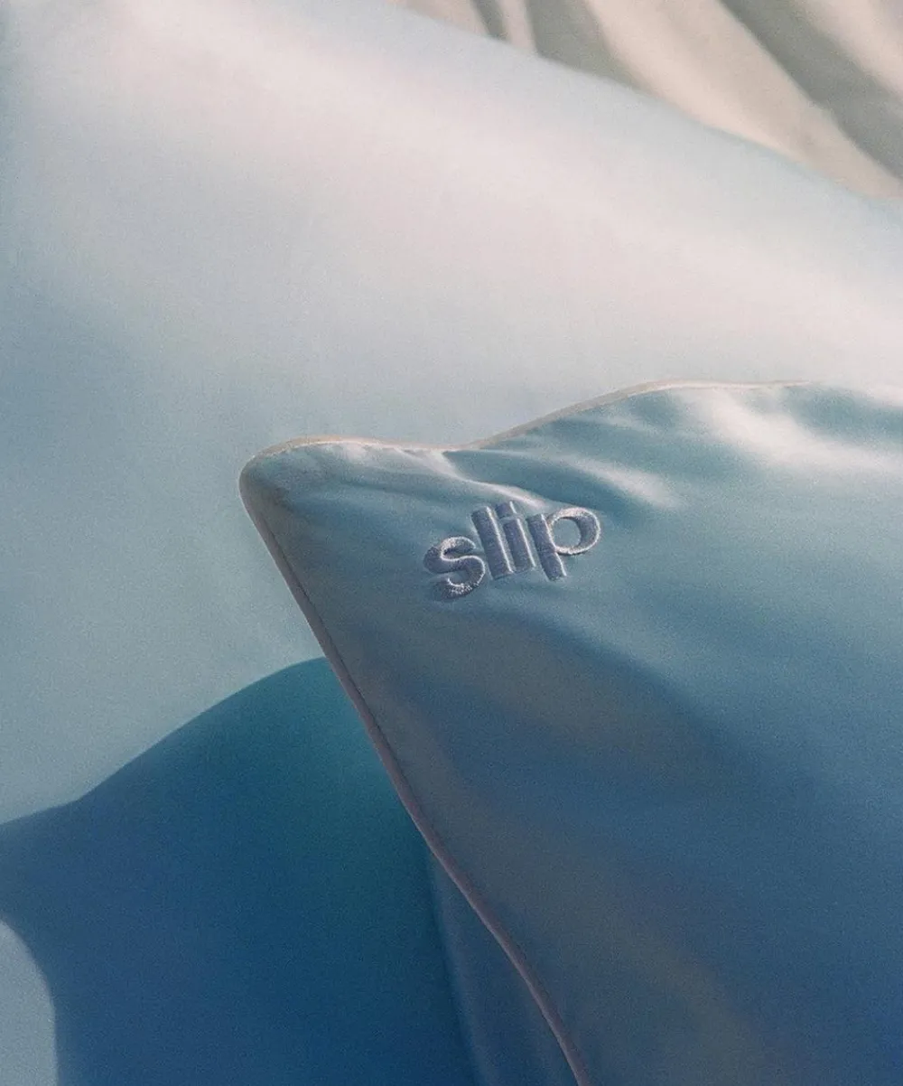 Slip Wellness^Queen Silk Seabreeze Pillowcase