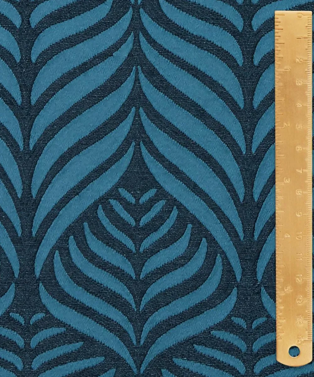 Liberty Interiors Furnishing Fabrics^Quill Weave Yarn Jacquard in Lapis