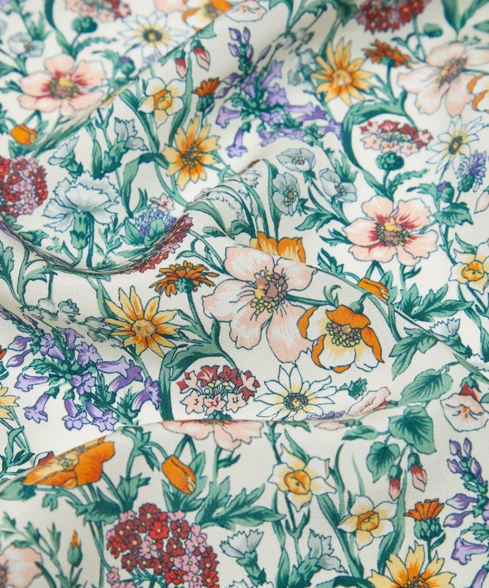 Liberty Fabrics Classic Silks|Crepe De Chine^Rachel Meadow Crepe de Chine
