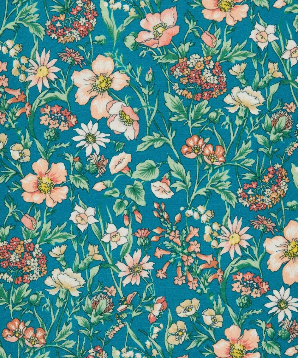 Liberty Fabrics Classic Silks|Crepe De Chine^Rachel Meadow Crepe de Chine