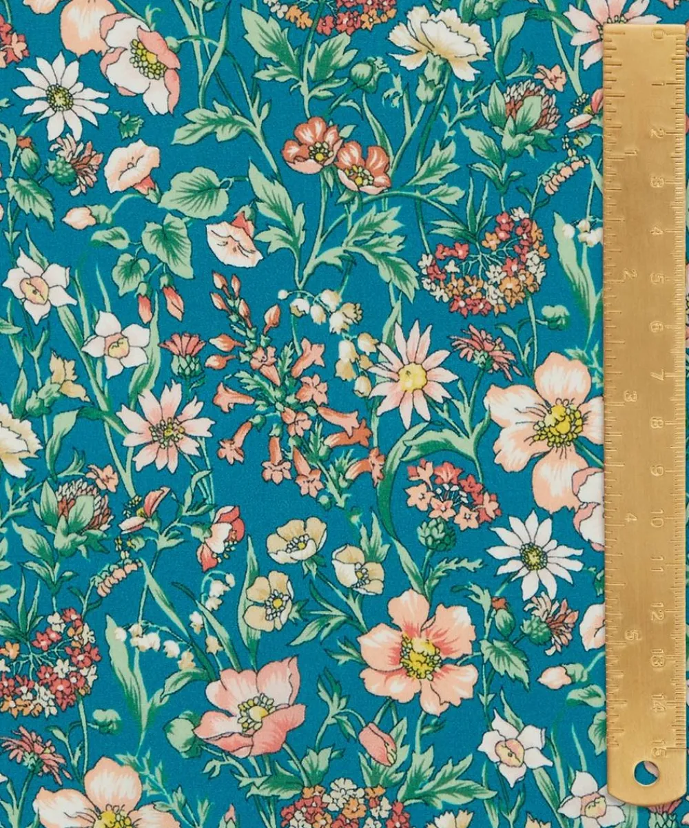 Liberty Fabrics Classic Silks|Crepe De Chine^Rachel Meadow Crepe de Chine