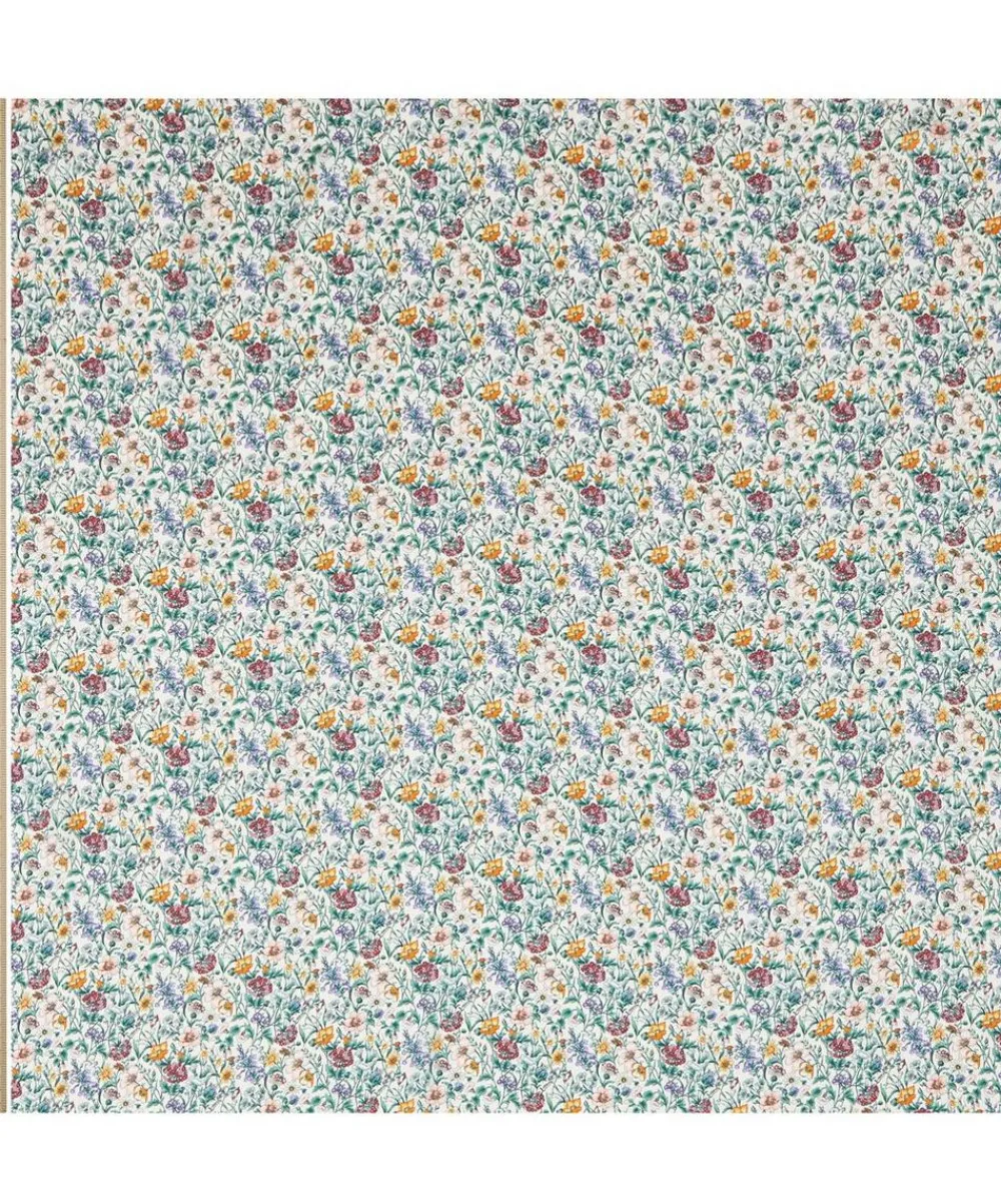 Liberty Fabrics Classic Silks|Silk Satin^Rachel Meadow Silk Satin