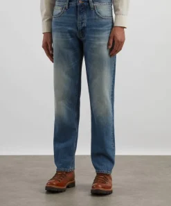 Nudie Jeans Jeans^Rad Rufus Summer Shadow Straight-Leg Jeans