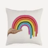 Jonathan Adler Cushions^Rainbow Beaded Cushion