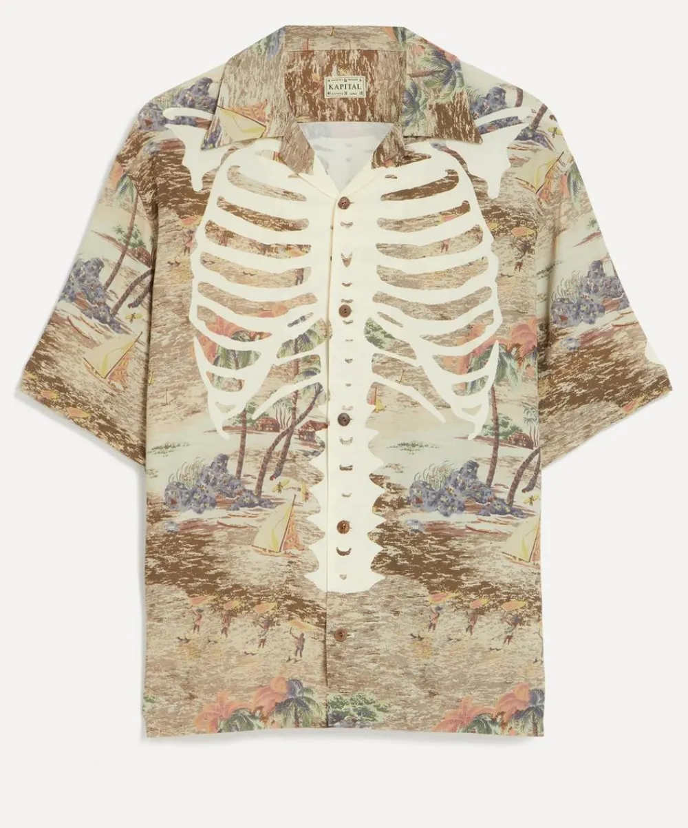 Kapital Shirts^Rayon KAMEKAMEHA BONE Aloha Shirt